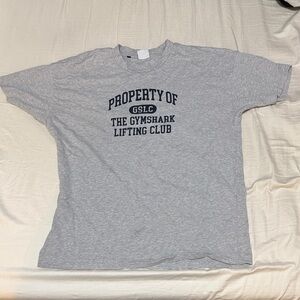 Gymshark Heather Gray Lifting Club Tee